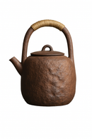 Théière en céramique style roche zen chinoise retro