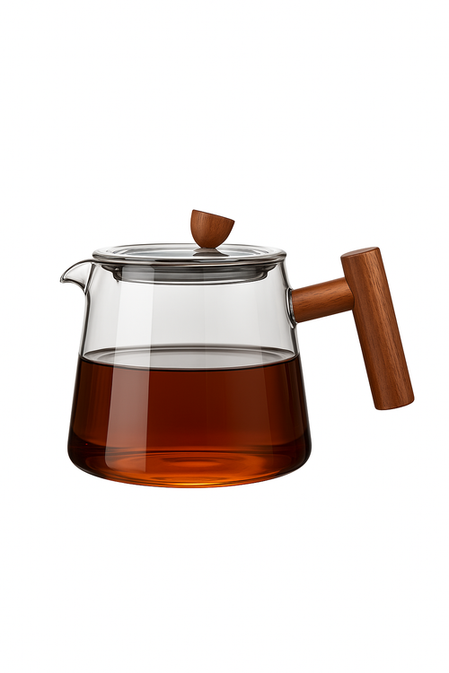 Théière gaiwan en verre résistant chaleur 400-500ml - vue 3 sur 2