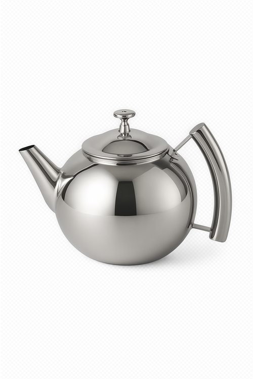 Théiere inox avec filtre infuseur 1 a 2l - vue 3 sur 2