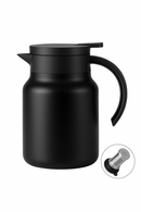 Théière inox grande capacité isolation thermique infusion rapide