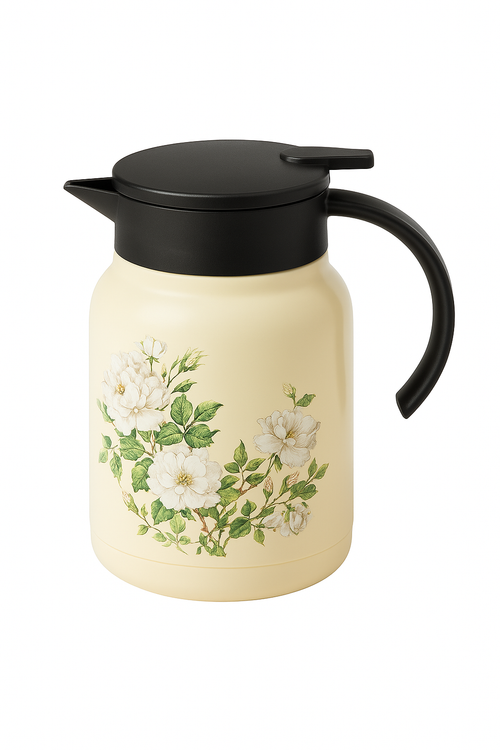 Théière isotherme panda grande capacité acier inoxydable maison - vue 3 sur 2