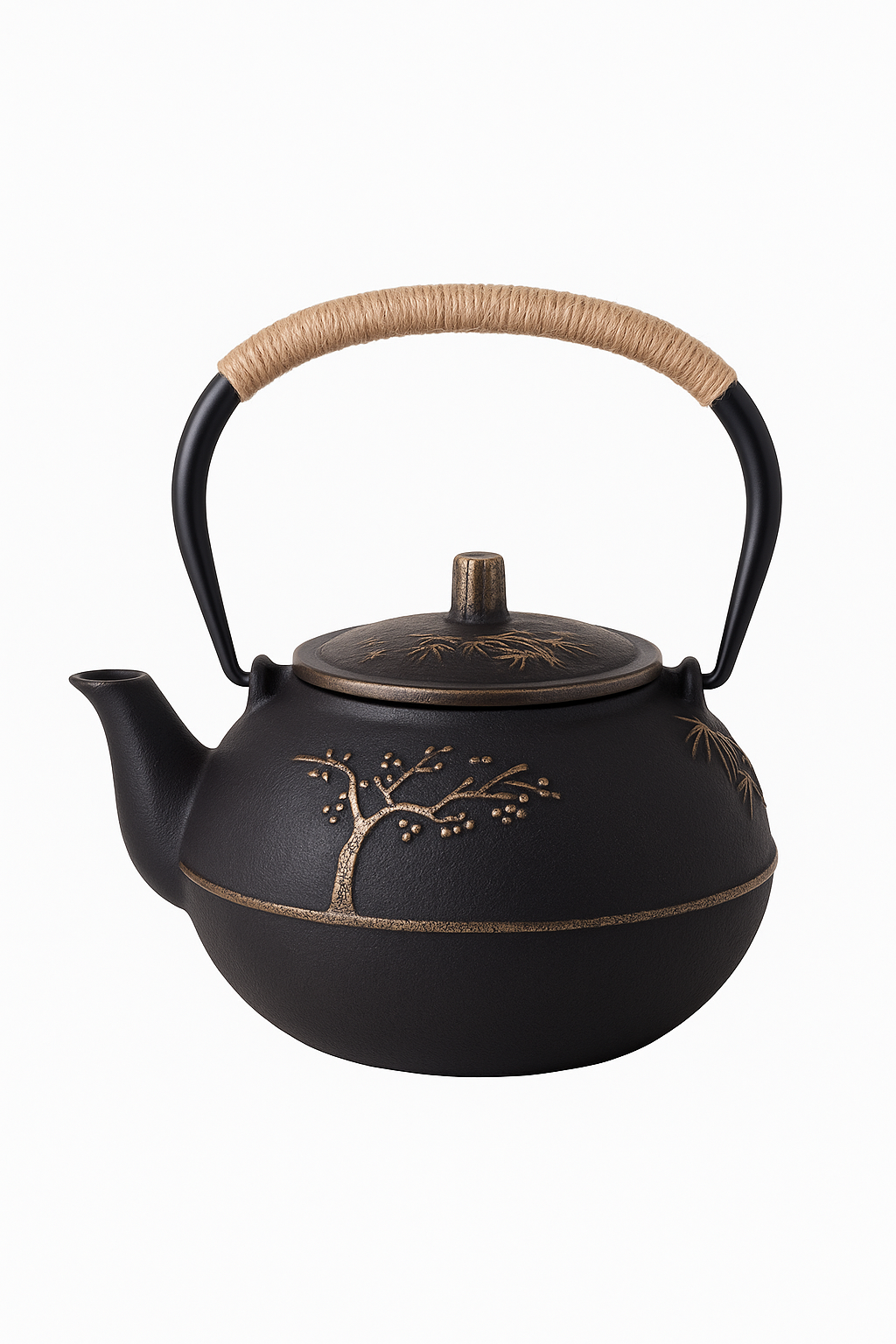 Théière japonaise en fonte avec infuseur maille 750ml - vue 2 sur 2