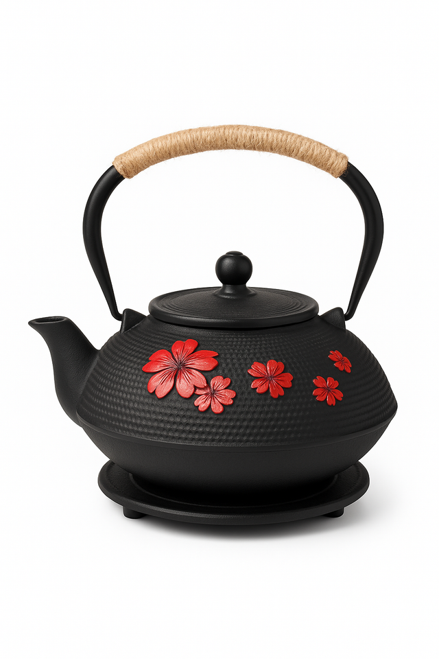 Théière japonaise en fonte émaillée avec infuseur 750ml