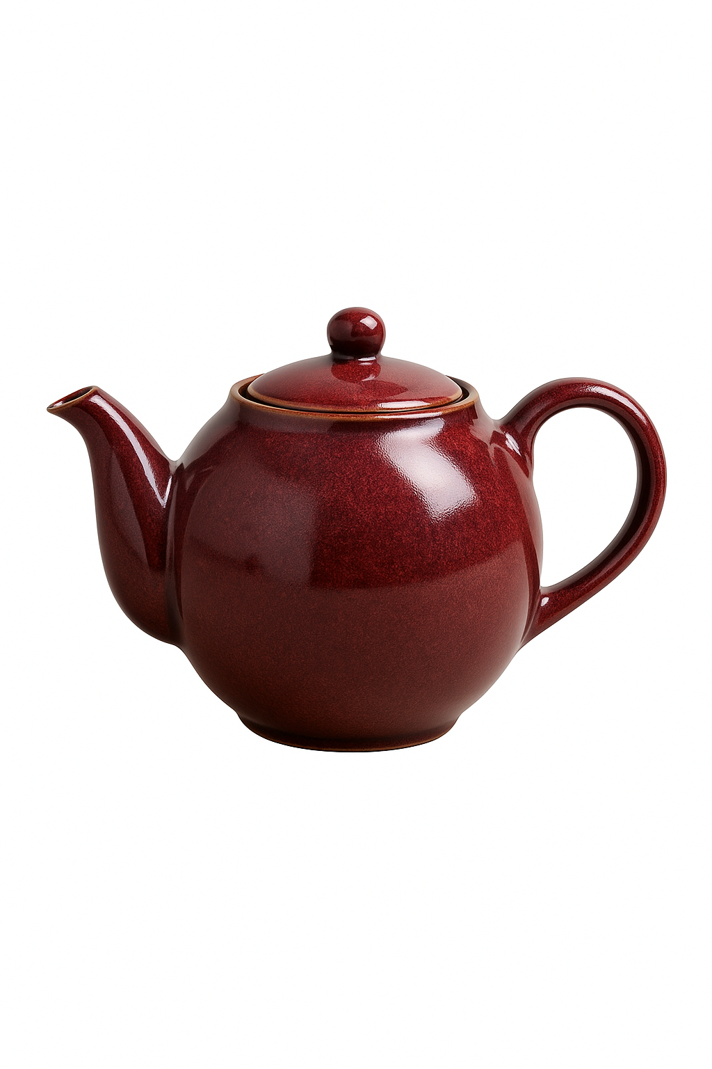 Theiere japonaise en porcelaine sous émail haute temperature - vue 2 sur 2