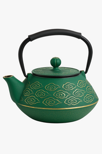 Japanese cast iron teapot with infuser, clouds pattern 800 ml