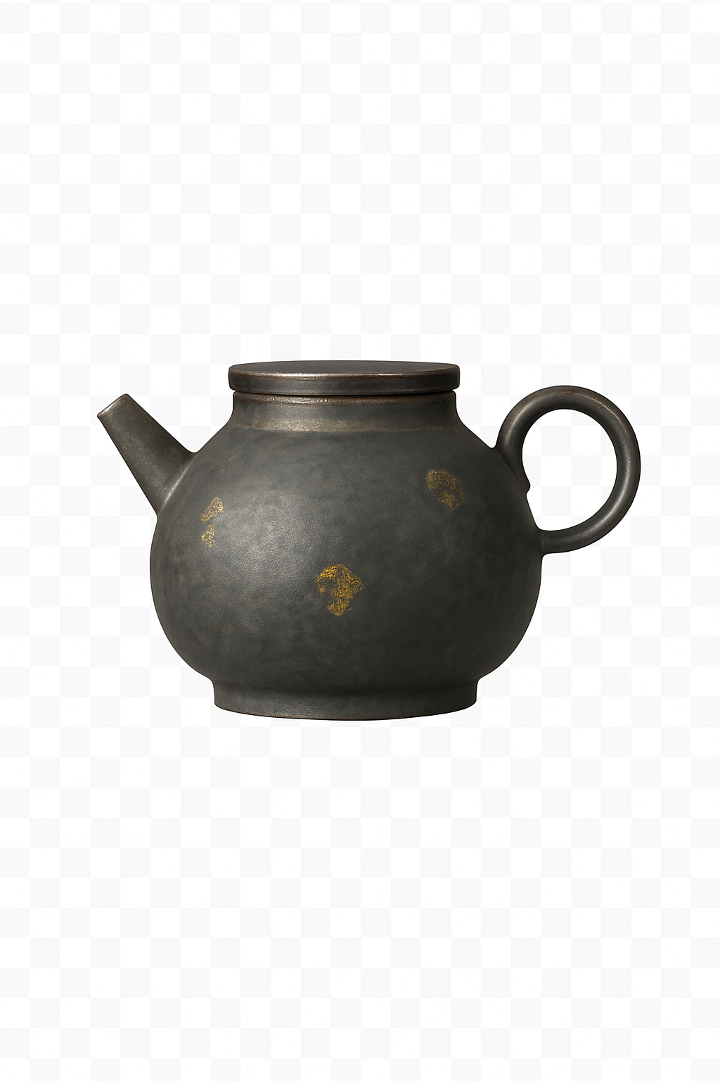 Théière japonaise retro dorures infuseur ceremonie 150ml - vue 2 sur 2
