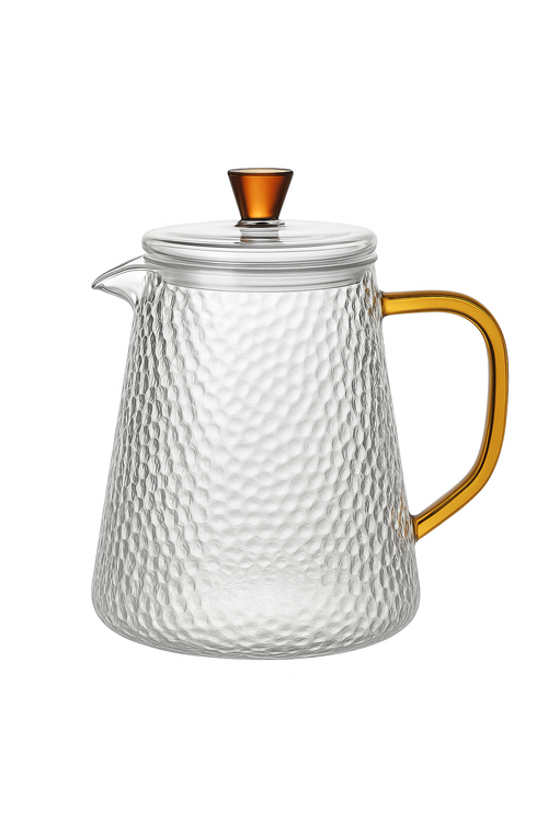 Theiere japonaise verre borosilicate infuseur service the - vue 3 sur 2