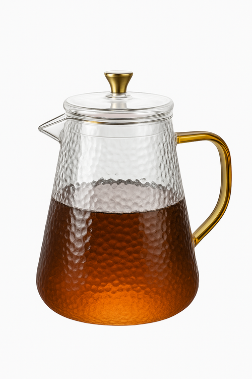 théière japonaise verre infuseur style traditionnel résistante chaleur - vue 3 sur 2