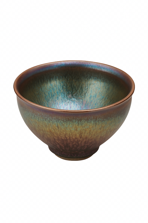 Théière jianzhan tianmu en porcelaine émaillée artisanale - vue 3 sur 2