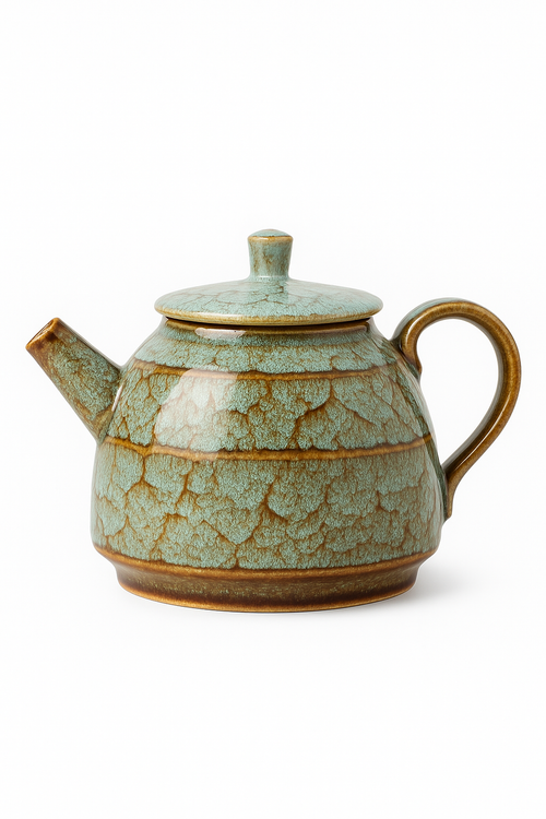 Théière kung fu traditionnelle en céramique 300 ml - vue 3 sur 2