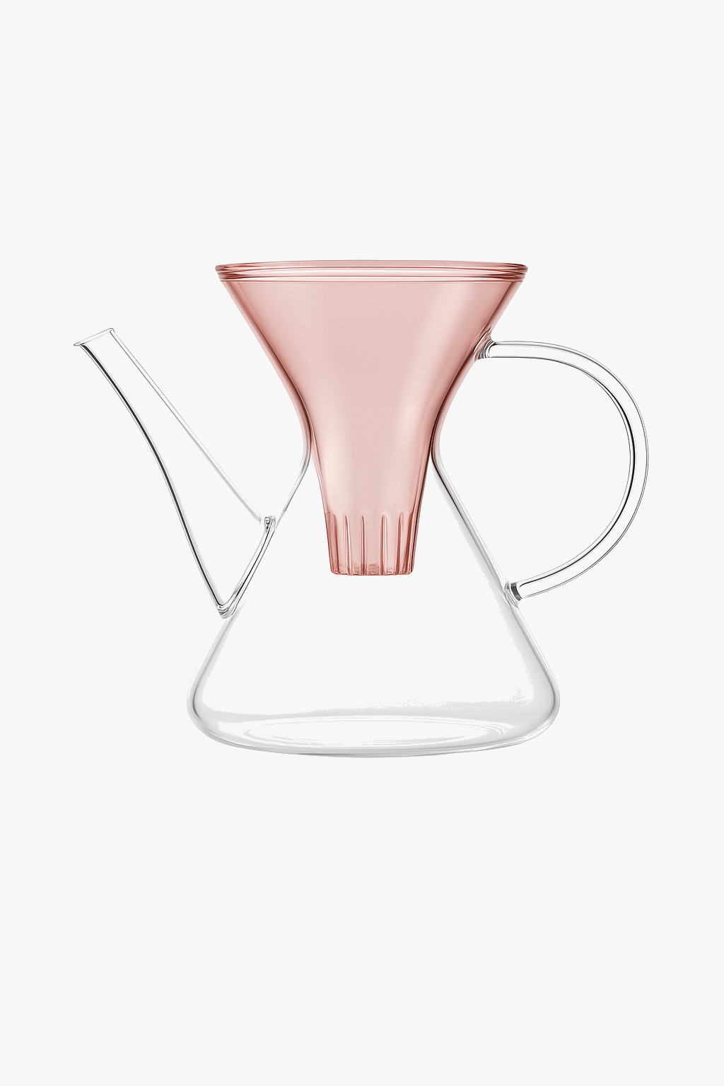 Kung fu glass teapot with quick separation infuser