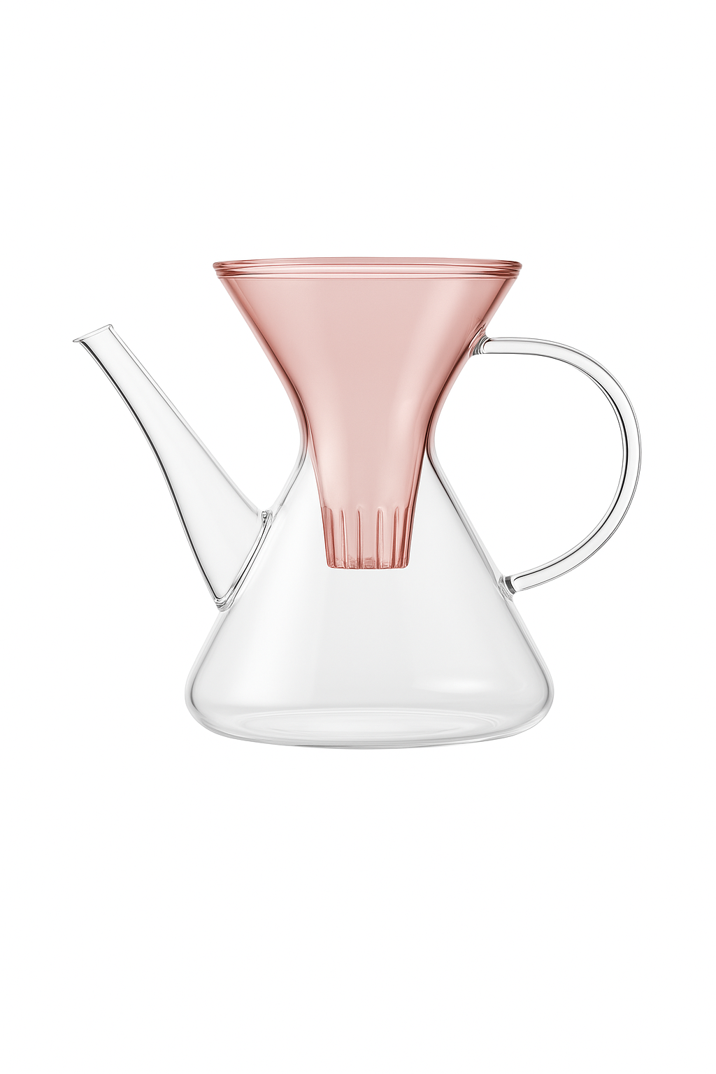 Theiere kung fu verre avec infuseur separation rapide - vue 2 sur 2