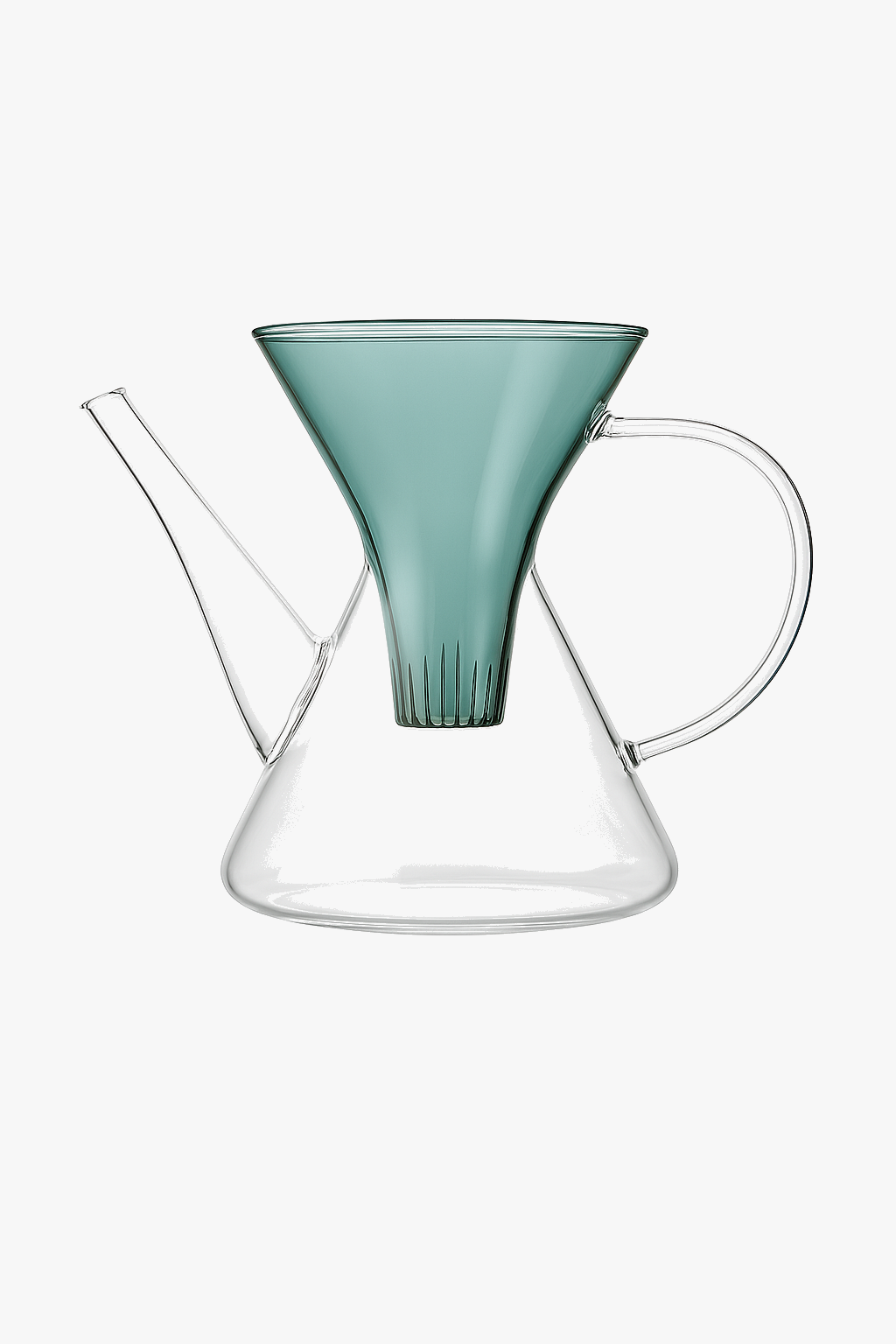Kung fu glass teapot quick infusion with filter