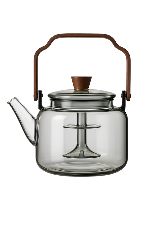 Theiere papillon verre borosilicate resistant chaleur 500ml - vue 3 sur 2