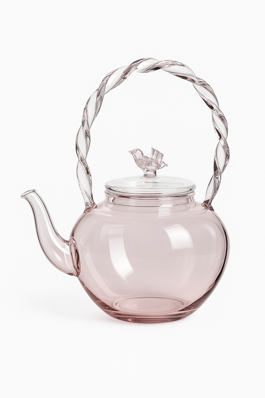 Théière papillon verre borosilicate résistante chaleur 500ml - vue 2 sur 2