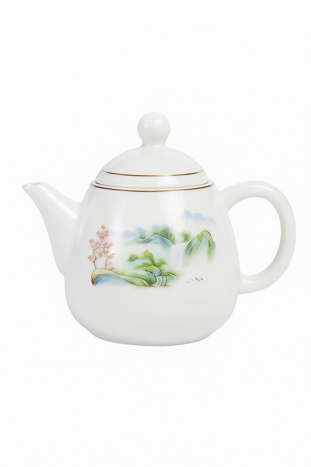 Théière porcelaine style yixing pour thé pu er - vue 2 sur 2