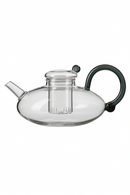 Théière verre résistante chaleur avec filtre infuseur