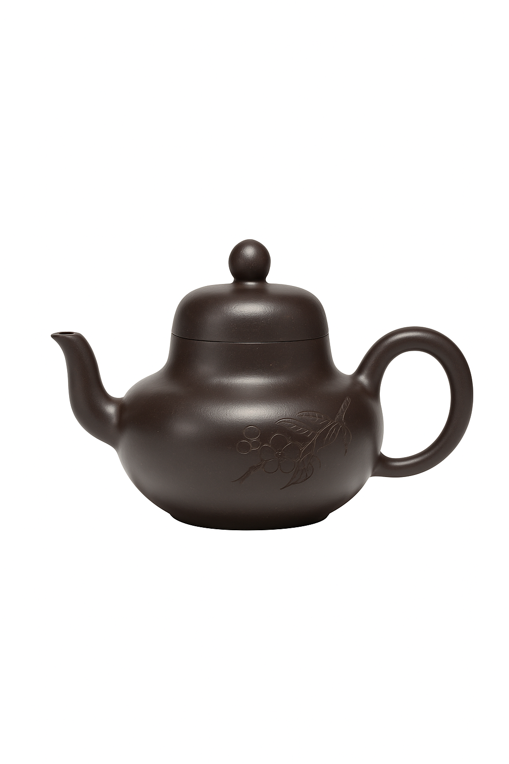 Théière yixing artisanale en argile violette 180ml - vue 2 sur 2