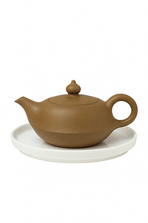 Théière yixing zisha artisanale style rétro cérémonie thé - vue 3 sur 2