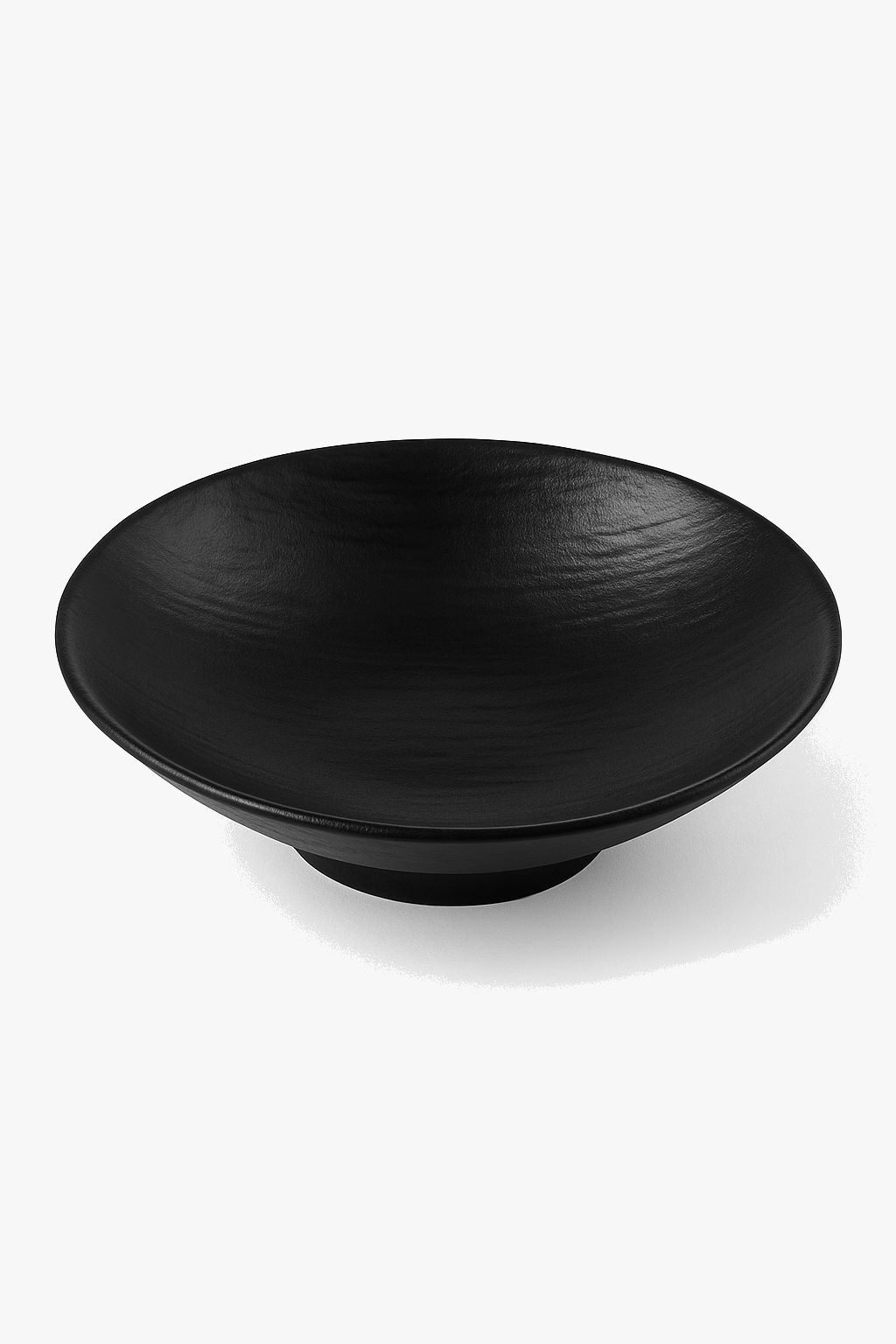 Matte ceramic tableware with rock pattern, bowls, dessert plates, salad bowls