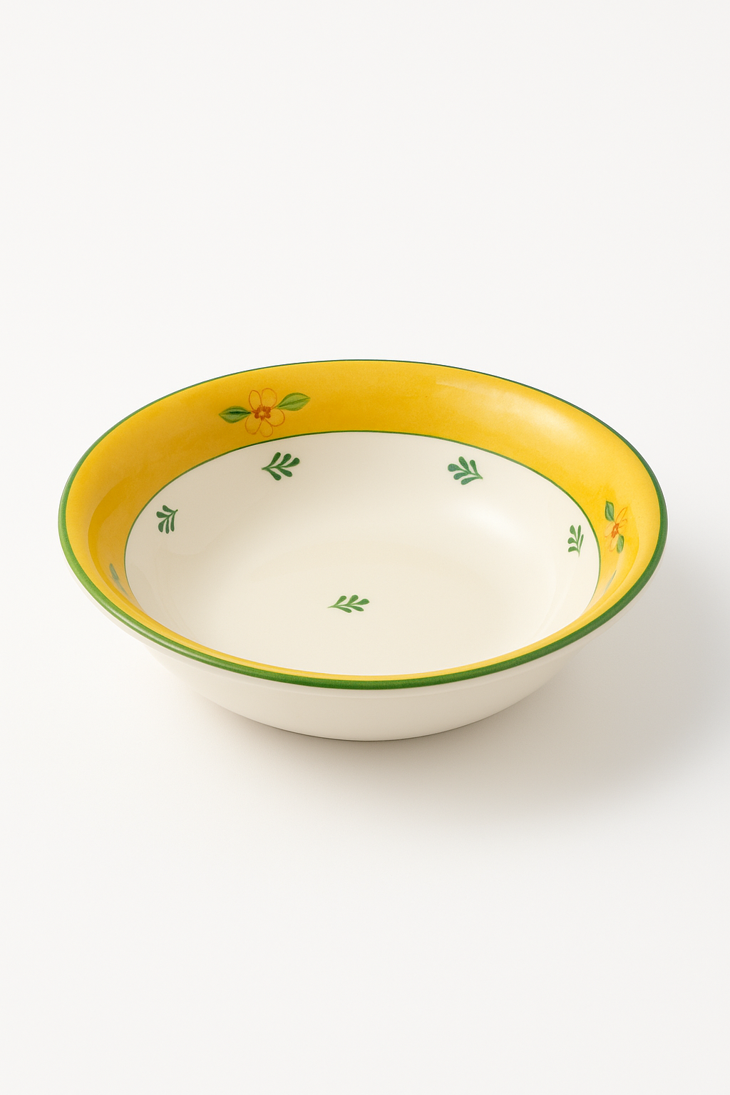 Vaisselle céramique style nordique motifs floraux rétro - vue 2 sur 3