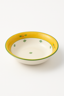 Vaisselle céramique style nordique motifs floraux rétro