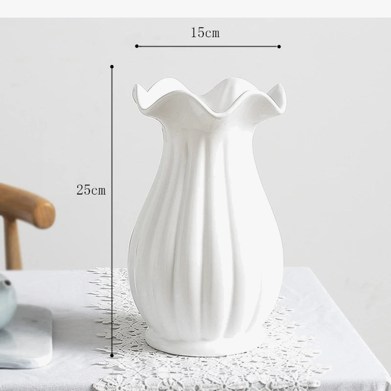 vase en céramique pour fleurs décoration intérieure et bureau
