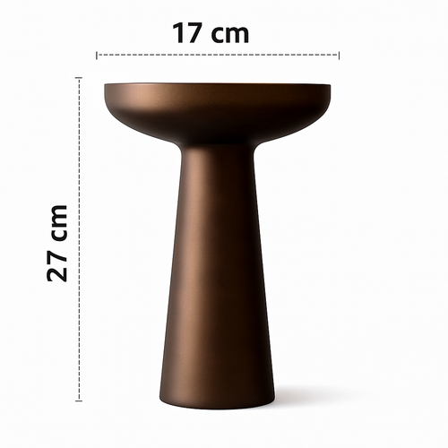 vase en verre dépoli nordique pour fleurs et décoration
