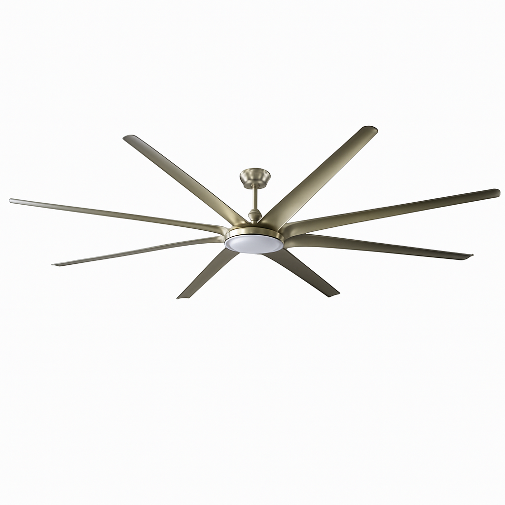 Luxurious industrial ceiling fan for hotels and clubs