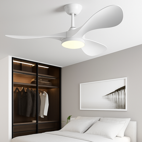 ventilateur de plafond électrique avec lumière et contrôle - vue 5 sur 11