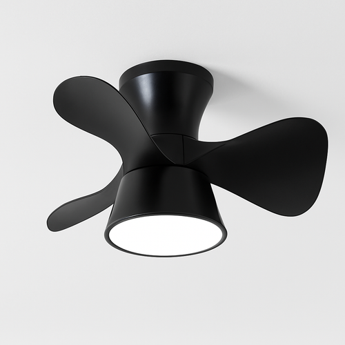 ventilateur de plafond lumineux avec télécommande et 6 vitesses - vue 11 sur 12