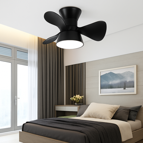 ventilateur de plafond lumineux pour espace commercial - vue 7 sur 17