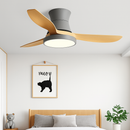 Modern ceiling fan with designer light for indoor use