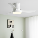 Modern ceiling fan with designer light for indoor use