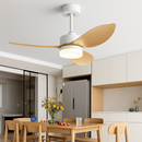 ventilateur de plafond moderne avec télécommande et lumières intégrées