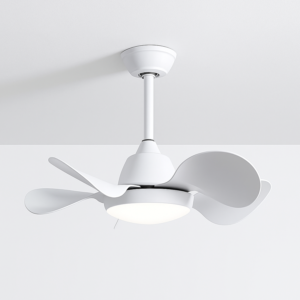 Modern ceiling fan with remote control for the home