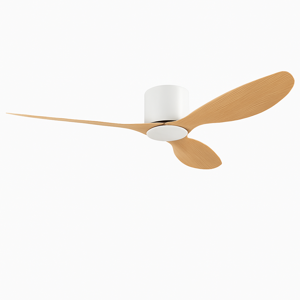 ventilateur de plafond moderne led sans lumière 6 vitesses avec télécommande