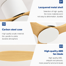 ventilateur de plafond moderne led sans lumière 6 vitesses avec télécommande