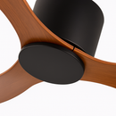 Modern ceiling fan without light with remote control