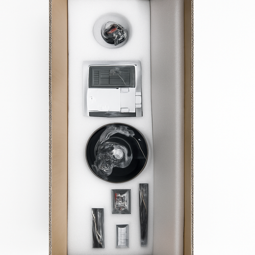 ventilateur industriel en bois télécommandé sans lumière - vue 7 sur 16