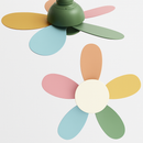 ventilateurs de plafond modernes avec contrôle de lumière pour intérieur