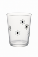 Verre à boire strié résistant chaleur style moderne