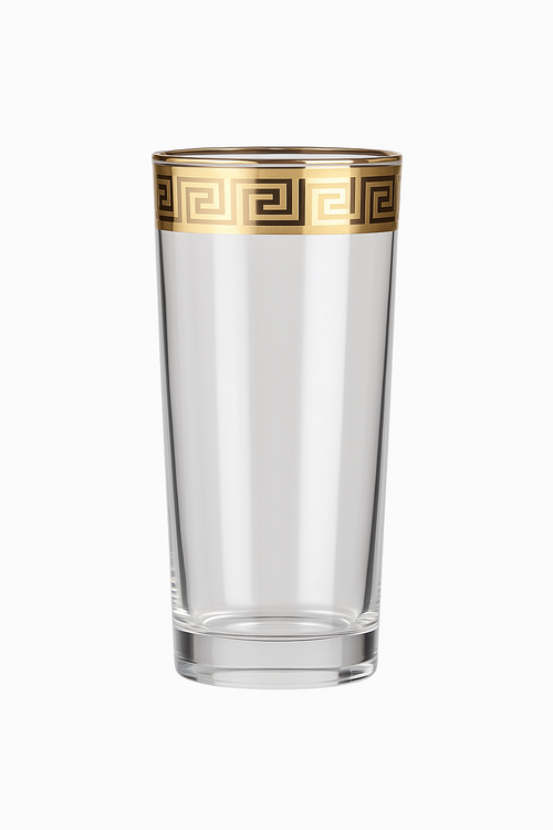 Verre à champagne cristal style européen bord raffiné