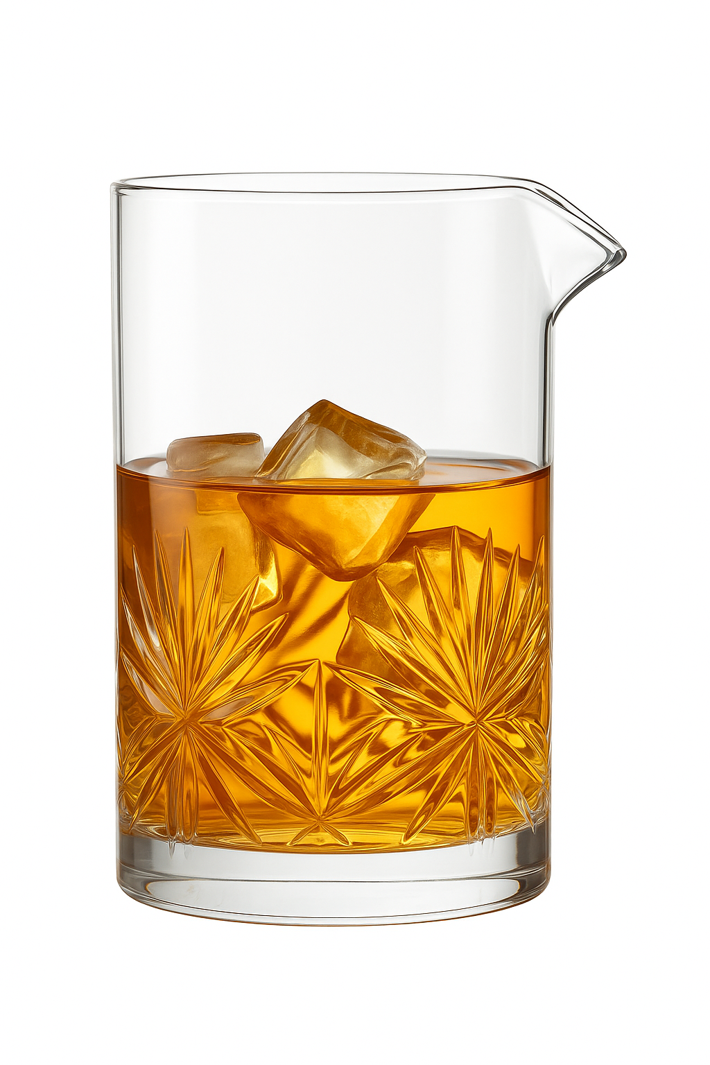 Verre à cocktail clouté relief 700 ml design - vue 2 sur 2