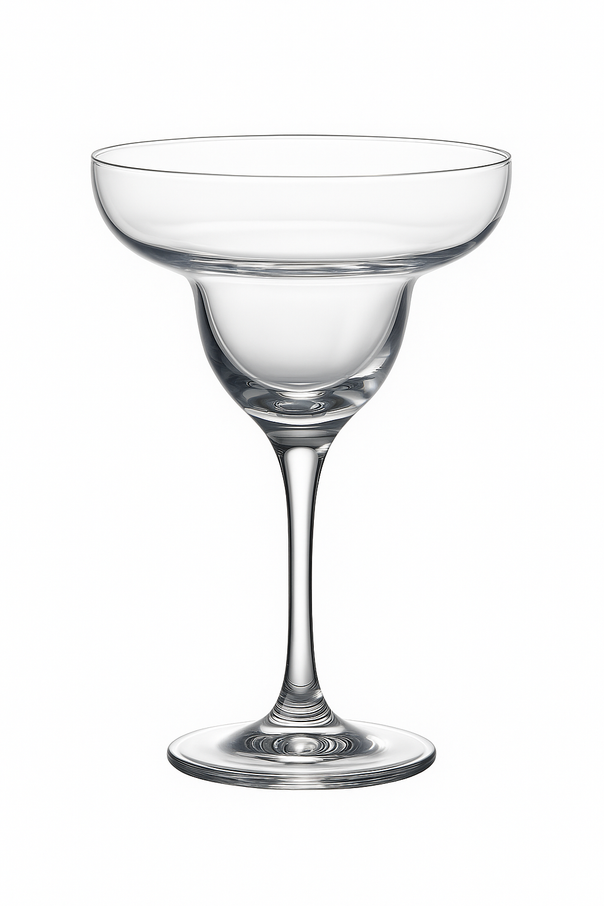 Verre à cocktail élégant style margarita vin champagne