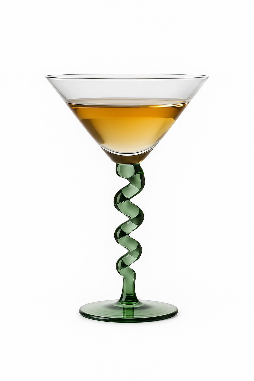 Verre a cocktail martini incurve design elegant - vue 2 sur 2