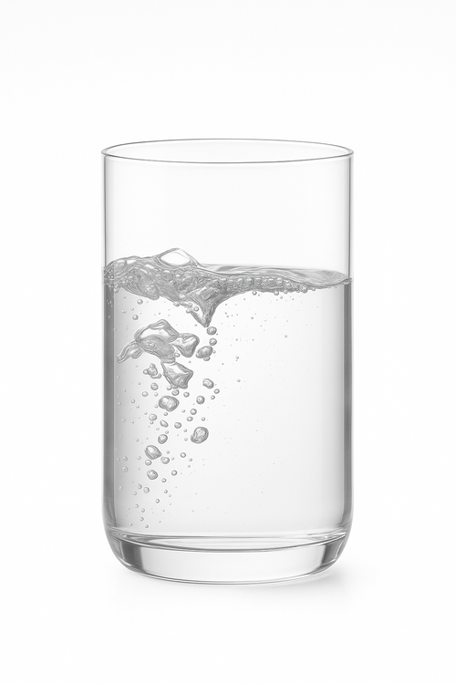 Verre à eau borosilicate style cristal 300 ml