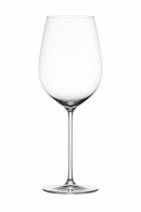 Verre à vin bourgogne cristal fin facetté élégant
