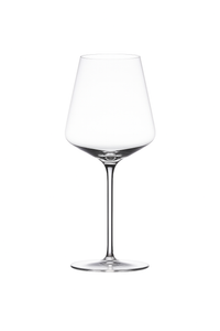 Verre à vin bourgogne cristal fin facettes large