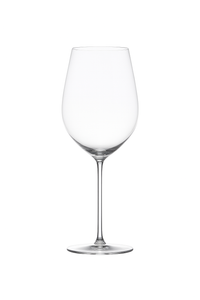 Verre a vin bourgogne cristal ultra fin facettes